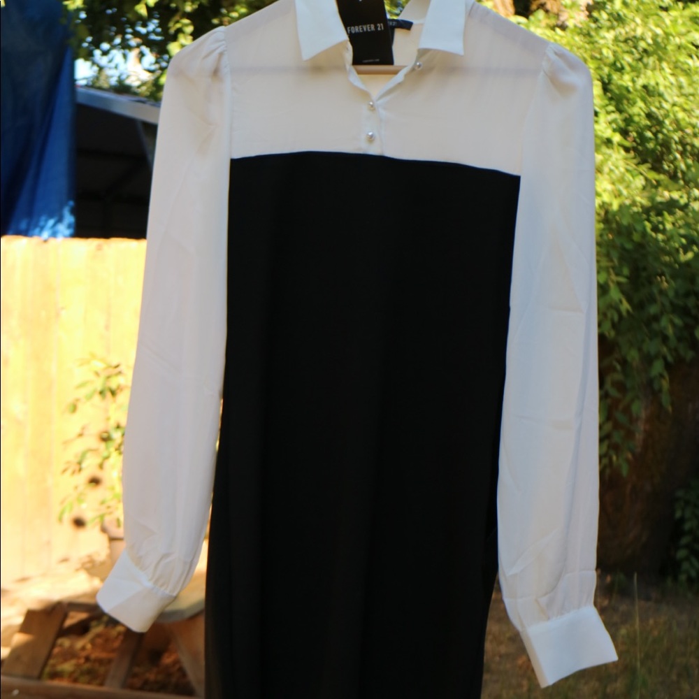 Forever 21 mini dress with pearl details